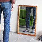 壁掛け鏡 アンティーク | F-008 ウォールミラー 4570