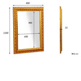 アンティーク 壁掛けミラー | F-001 ウォールミラー 6090