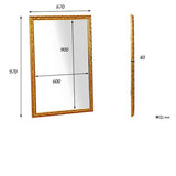 アンティーク 鏡 壁面 | F-004 ウォールミラー 6090