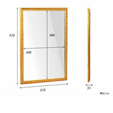 壁掛け 鏡 海外インテリア | F-005 ウォールミラー 6090