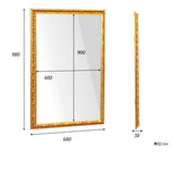 ミラー 鏡 大型 | F-006 ウォールミラー 6090