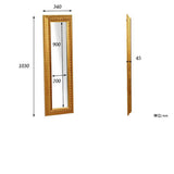 ミラー スリム 壁掛けミラー | F-002 ウォールミラー 2090