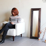 ウォールミラー ダークブラウン | STYLEミラーWM2090