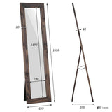 スタンドミラー ダークブラウン | STYLEミラーSM3015