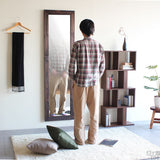 スタンドミラー ダークブラウン | STYLEミラーSM4018