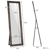スタンドミラー ダークブラウン | STYLEミラーSM4818