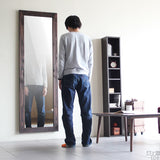 スタンドミラー ダークブラウン | STYLEミラーSM4818