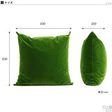 中綿付きおしゃれシンプル クッション | メガクッション モケット