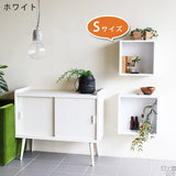 ウォールシェルフ 正方形 | WallBox7 A 単品S 木目