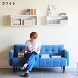 ウォールシェルフ 長方形 セット | WallBox7 E 木目 【SET】