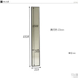 鏡 姿見 壁掛け | ウォールミラー WM2215