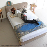 ベッドフレーム ダブル | LowBaggyBed D モケット