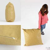 中綿付きおしゃれシンプル クッション 83×83 | メガクッション 合皮