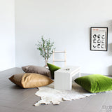 中綿付きおしゃれシンプル クッション 83×83 | メガクッション 合皮