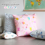 中綿付きおしゃれ子供キッズ メガクッション | メガクッション イラスト