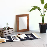 ウォールミラー 木製 ライトブラウン | STYLEミラーWM3045