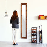 スタンドミラー 木製 ライトブラウン | STYLEミラーSM2018