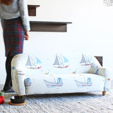 キッズソファ 3人掛け | Petit 3P イラスト