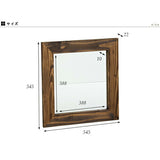 ウォールミラー ライトブラウン | STYLE WM4040