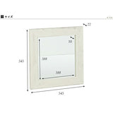 ウォールミラー ホワイト | STYLE WM4040