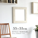 ウォールミラー ホワイト | STYLE WM4040