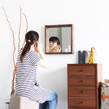 箱型 ウォールミラー ライトブラウン | STYLE hako4242