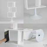 3段シェルフ ホワイト | nail U3