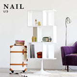 3段シェルフ ホワイト | nail U3