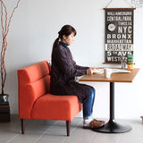 ダイニングソファ | THLD ダークブラウン脚 ソフィア生地