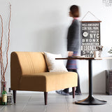 ダイニングソファ | BOLD ダークブラウン脚 ソフィア生地