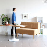 ダイニングソファ | BOLD ナチュラル脚 ソフィア生地