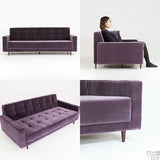 カフェ風の3人掛けソファ | Bacchus W 3P モケット