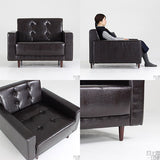 ソファ 1.5人掛け | Bacchus W 1.5P 合皮