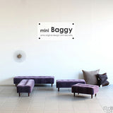 ミニベンチソファ | mini Baggy 600 モケット