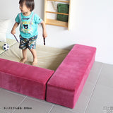 キッズコーナー ブロッククッション | kids play 1200L モケット (単品)