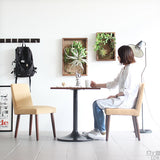 一人暮らし リビング | Joneチェア 張り込みタイプ ダークブラウン脚 ソフィア生地