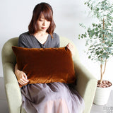 中綿付き 枕 クッション | 中綿付きクッション 43×63 モケット ベロア
