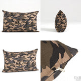 ミリタリー モダン クッション | 中綿付きクッション 43×63 迷彩