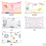 日本製 レトロ クッションカバー | クッションカバー 43×63 イラスト 【カバーのみ】