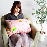 日本製 レトロ クッションカバー | クッションカバー 43×63 イラスト 【カバーのみ】