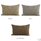 メンズ シック クッション | 中綿付きクッション 43×63 ウィーブ