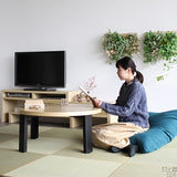 ローテーブル 円卓 おしゃれ | glande -round- 900LT