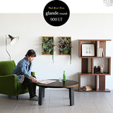 ローテーブル 円卓 おしゃれ | glande -round- 900LT