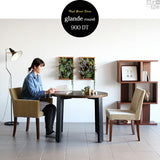 円卓 ダイニングテーブル 木製 | glande -round- 900DT