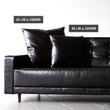 ソファ 2人掛け | Bacchus W 2P 合成皮革