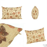 2402廃盤花柄 中綿付き 枕 | 中綿付き クッション 43×63 ロココ