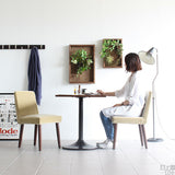 イス チェア 椅子 | Joneチェア 張り込みタイプ ダークブラウン脚 モケット生地