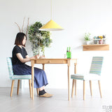 椅子 イス チェア | Joneチェア カバーリングタイプ ナチュラル脚 パターン生地