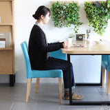 ワークチェア チェア おしゃれ | JOY Sサイズ 肘なしタイプ ソフィア生地 ナチュラル脚