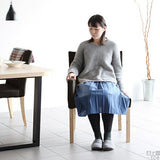 食卓チェア ダイニングチェア | JOY Mサイズ 右肘タイプ 合皮生地 ナチュラル脚 1脚